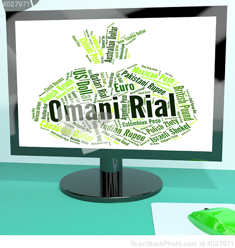 Image of Omani Rial Indicates Forex Trading And Banknote