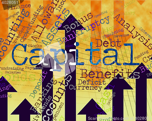 Image of Capital Word Shows Fund Funding And Wordcloud