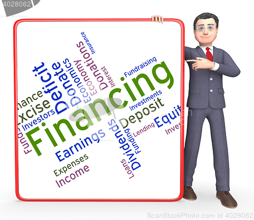 Image of Financing Word Indicates Profit Trading And Accounting