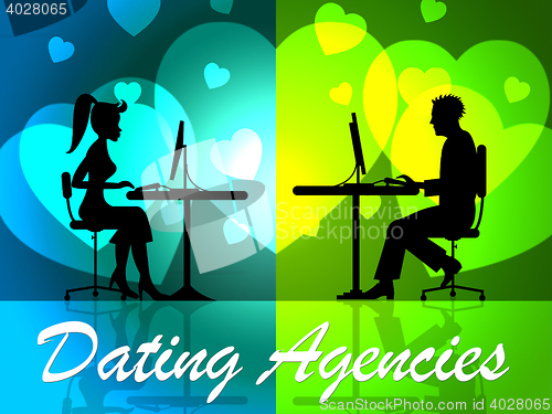 Image of Dating Agencies Shows Net Sweetheart And Date