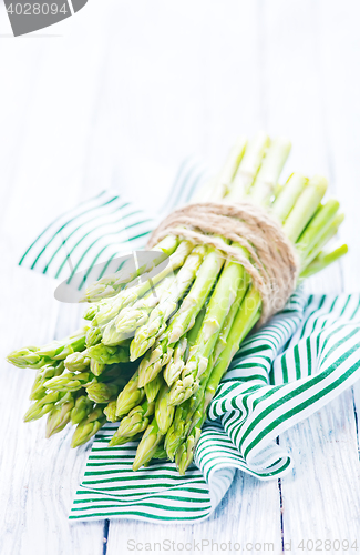 Image of raw asparagus