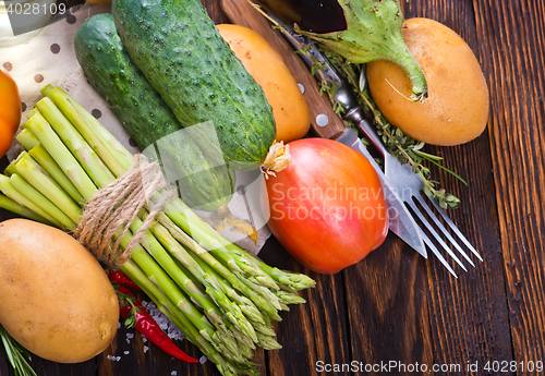 Image of fresh vegetables