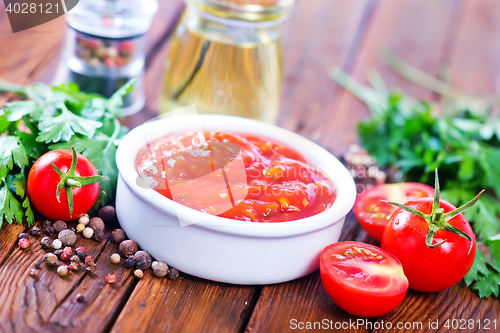 Image of tomato sauce