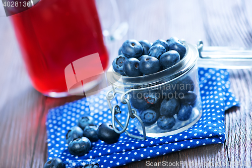 Image of fresh blueberry
