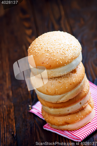 Image of burger buns