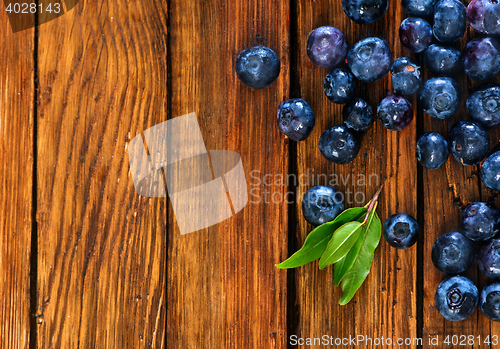 Image of fresh blueberry