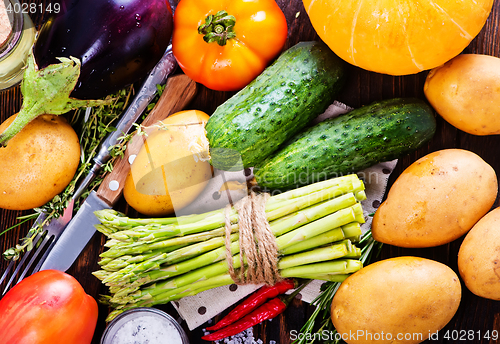 Image of fresh vegetables