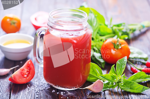Image of tomato juice