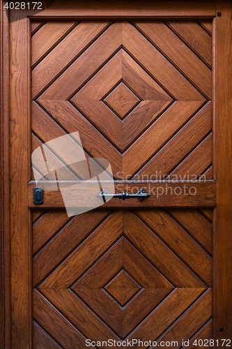 Image of Unique door closeup