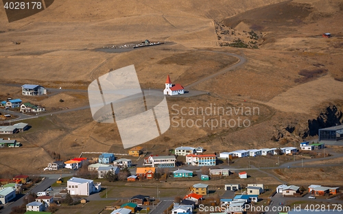 Image of Small village of Vik