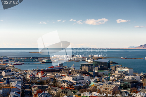 Image of Reykjavik from above