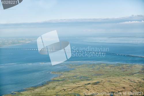 Image of Green terrian aerial view