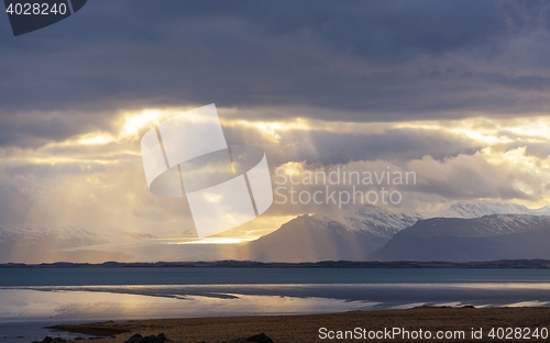 Image of Scenic mountain landscape shot