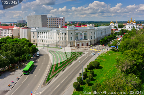 Image of Tyumen industrial university, Monastery. Russia