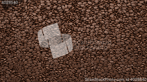 Image of Coffee beans texture or background