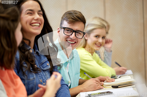 Image of group of students at lecture