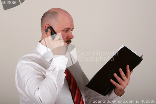 Image of business report