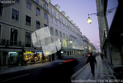 Image of EUROPE PORTUGAL LISBON BAIXA CITY CENTRE