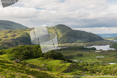 Image of river at Killarney National Park valley in ireland