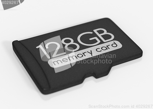 Image of MicroSD memory card.