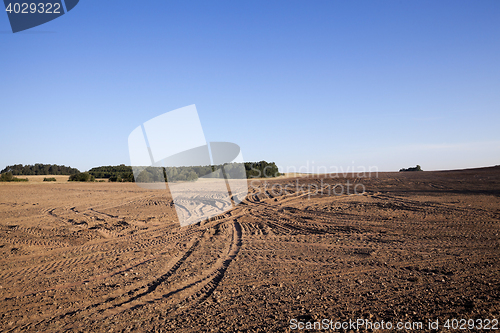 Image of plowed agricultural field