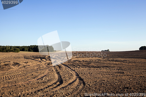 Image of plowed agricultural field