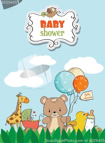 Image of Beautiful baby shower card