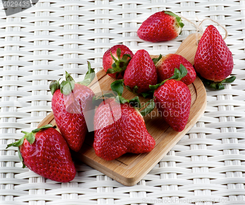 Image of Fresh Ripe Strawberries