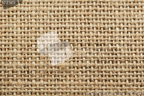 Image of yellow threaded background