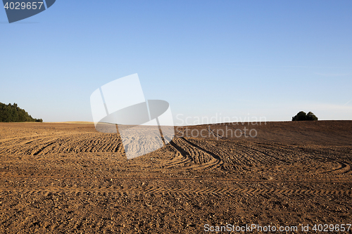 Image of plowed agricultural field