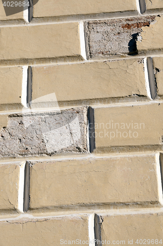 Image of Old brick wall