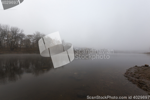 Image of morning on the river