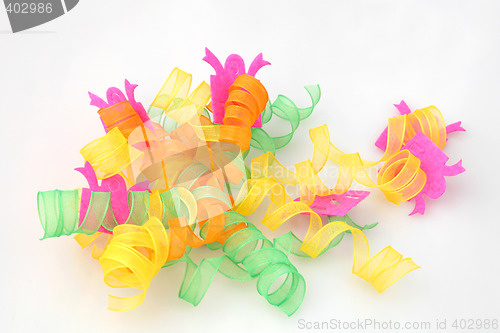 Image of multi colored ribbon