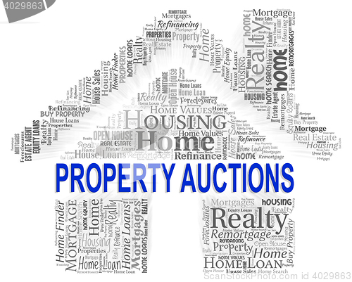 Image of Property Auctions Indicates Bid Auctioning And Bidder