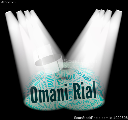 Image of Omani Rial Means Foreign Exchange And Currency