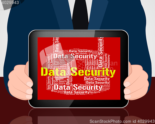 Image of Data Security Indicates Protected Login And Privacy