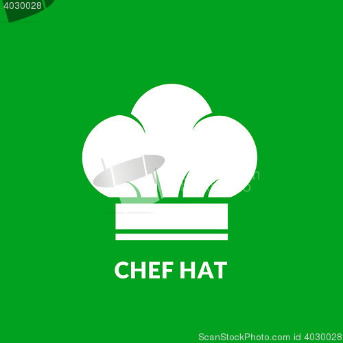 Image of Chef hat vector icon