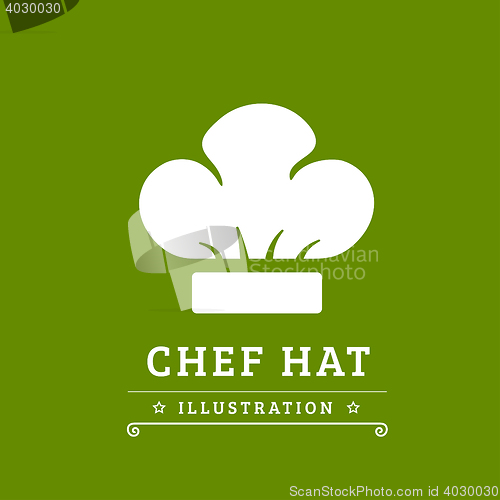 Image of Chef hat vector illustration