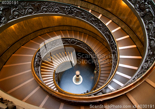 Image of Vatican steps in museum