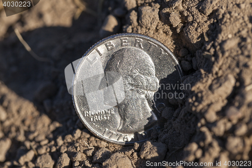 Image of coin on the ground