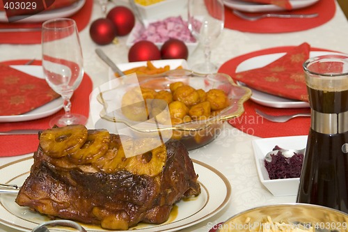 Image of xmas dinner