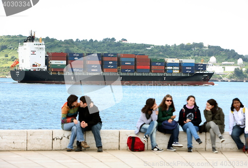 Image of EUROPE PORTUGAL LISBON TRANSPORT SHIPPING