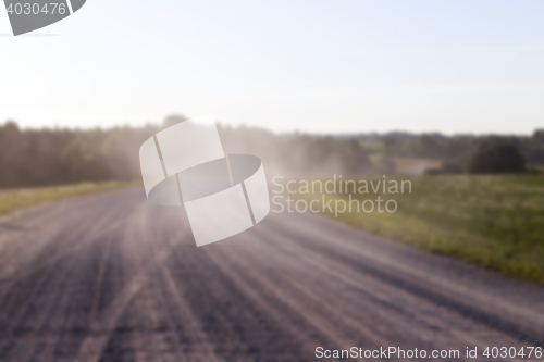 Image of road in the autumn season