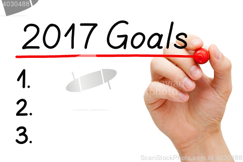 Image of Goals List Year 2017