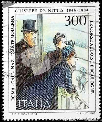 Image of Giuseppe De Nittis Stamp