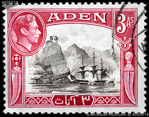 Image of Capture of Aden Stamp