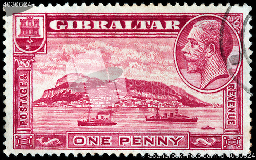 Image of Gibraltar Rock Stamp