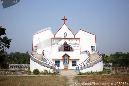 Image of Catholic Church in Ranigarh, West Bengal, India