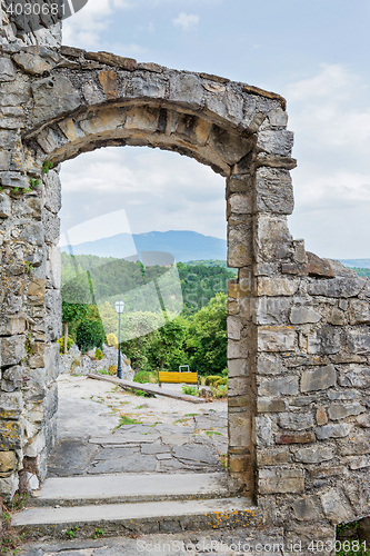 Image of View thru the arch