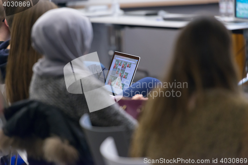Image of it students